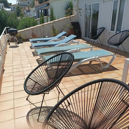 "La Terrasse De La Mer 8" -Climatisation-Wifi-Bbq -Piscine-Parking Begur Ngoại thất bức ảnh