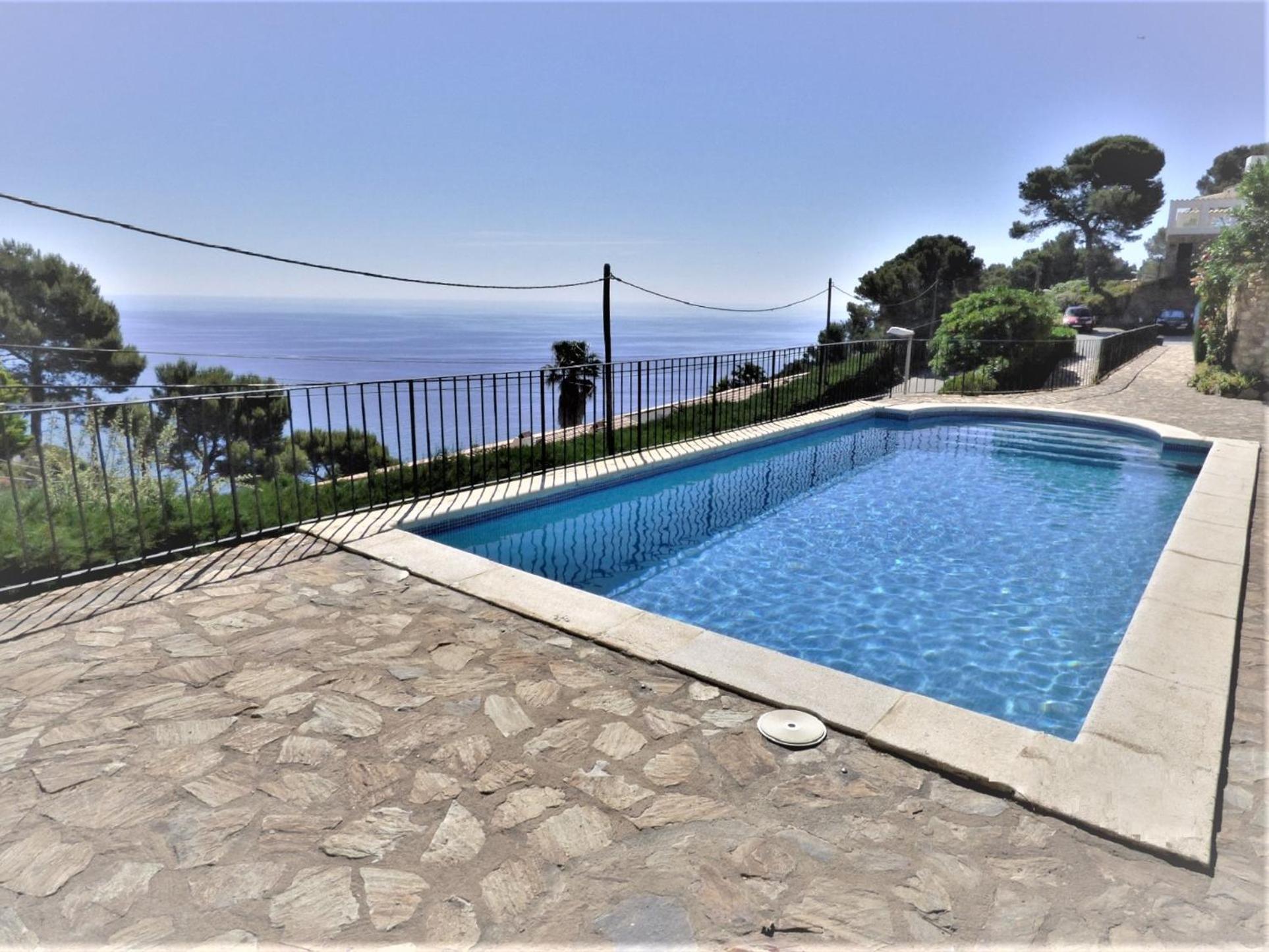 "La Terrasse De La Mer 8" -Climatisation-Wifi-Bbq -Piscine-Parking Begur Ngoại thất bức ảnh