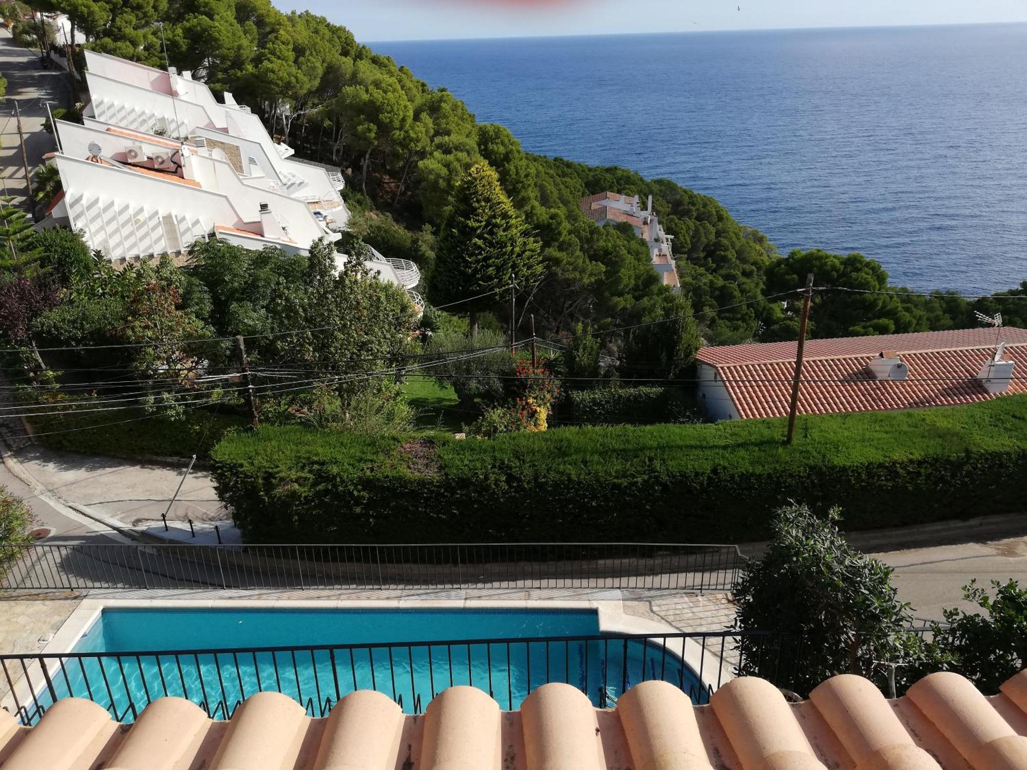 "La Terrasse De La Mer 8" -Climatisation-Wifi-Bbq -Piscine-Parking Begur Ngoại thất bức ảnh
