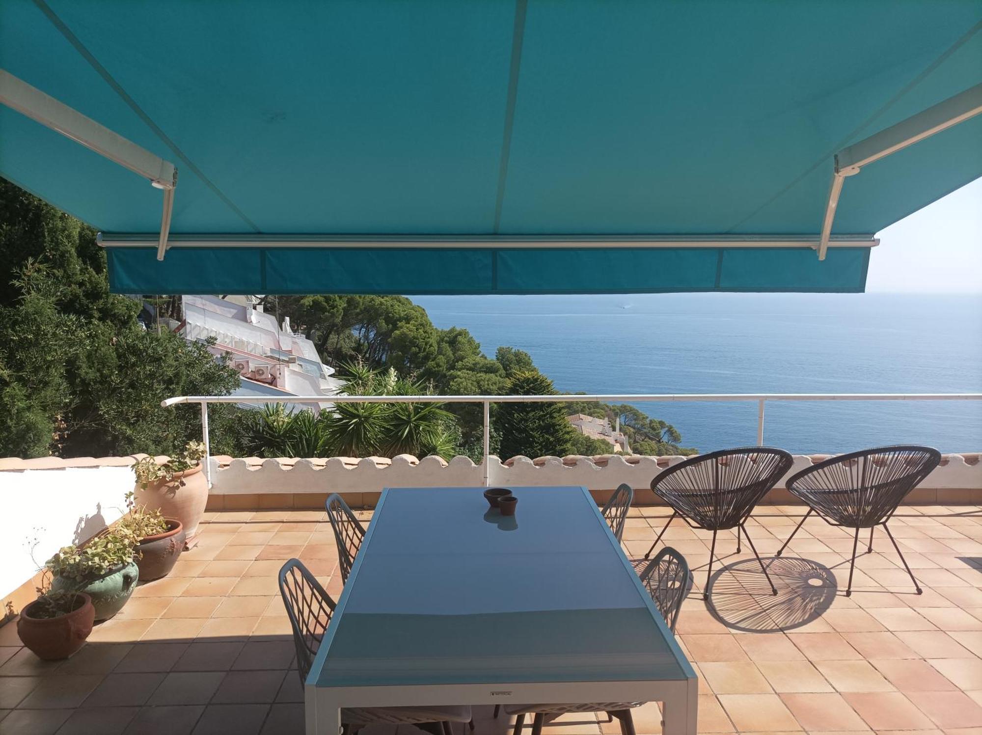 "La Terrasse De La Mer 8" -Climatisation-Wifi-Bbq -Piscine-Parking Begur Ngoại thất bức ảnh